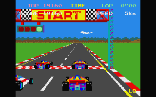 Pole Position atari screenshot